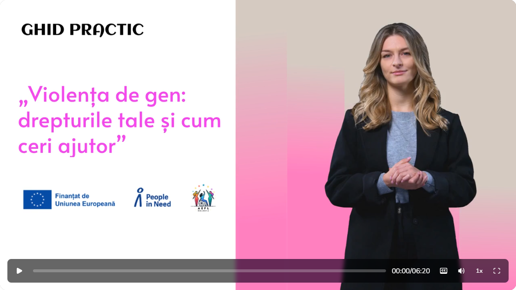 Fără violență: Ghid de siguranță pentru femei (video)