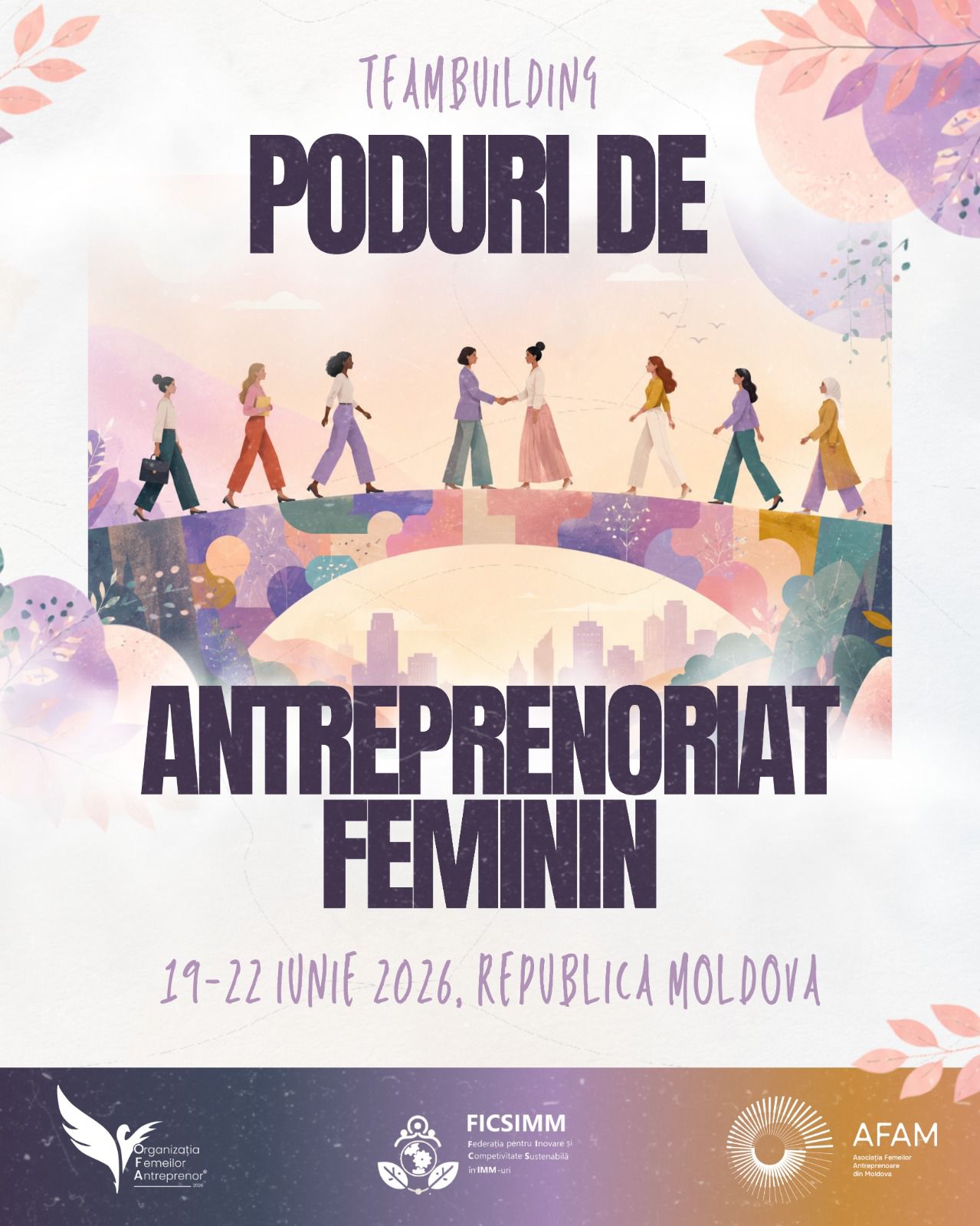 Poduri de Antreprenoriat Feminin: O inițiativă unică de conectare între antreprenoarele din România și Republica Moldova