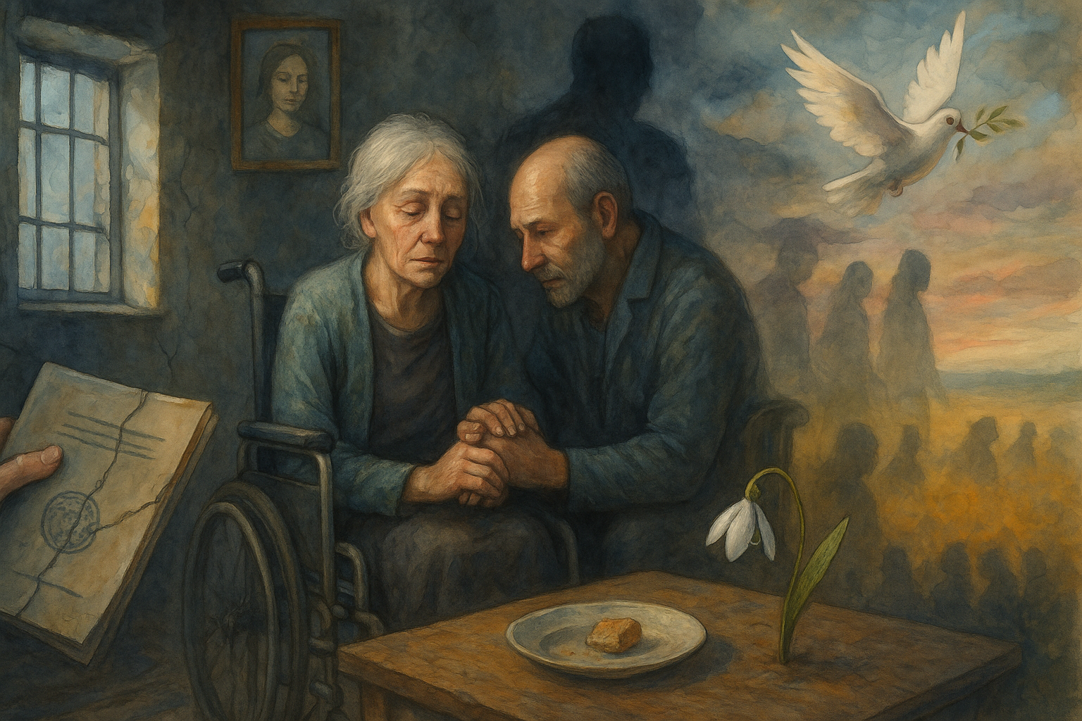 „Vreau să mor de moartea mea, nu de frică” – povestea Raei, o femeie oarbă într-un internat din Moldova